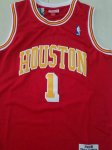 NBA 1 Mcgrady 2004-05 Rockets M&N Maillot Rouge